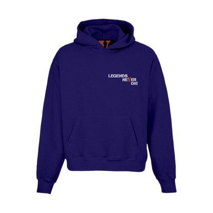 Juice Wrld x Vlone Hoodie Purple