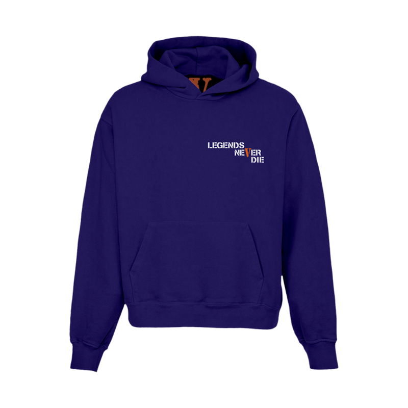 Juice Wrld x Vlone Hoodie Purple