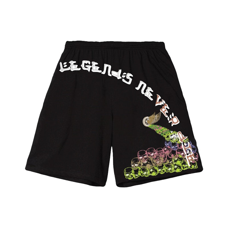 Juice Wrld x Vlone LND Shorts Black