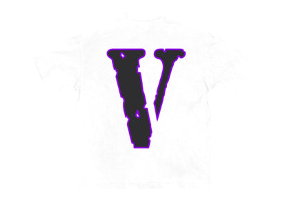 Juice Wrld x Vlone MOTY Man of the Year T-shirt White/Purple