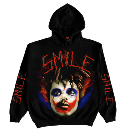 Juice Wrld x XO x Vlone Joker Hoodie Black