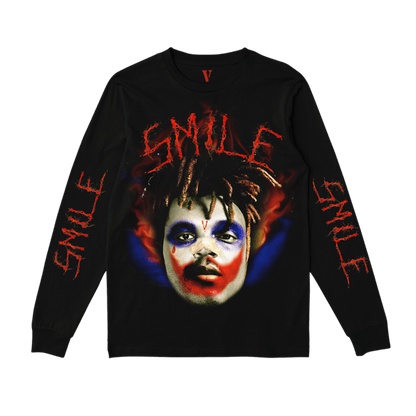 Juice Wrld x XO x Vlone Joker Longsleeve Tee Black
