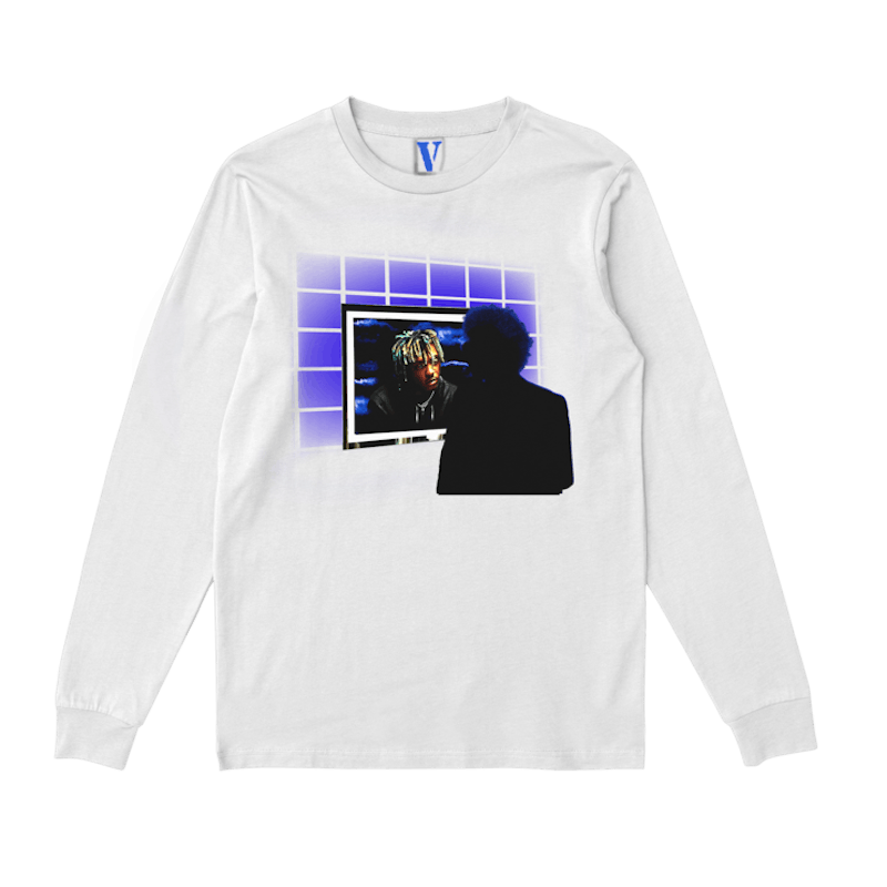 Juice Wrld x XO x Vlone Reflect Longsleeve Tee White