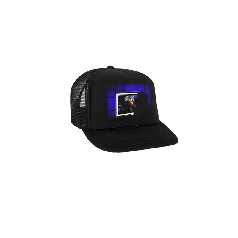 Juice Wrld x XO x Vlone Reflect Trucker Hat Black