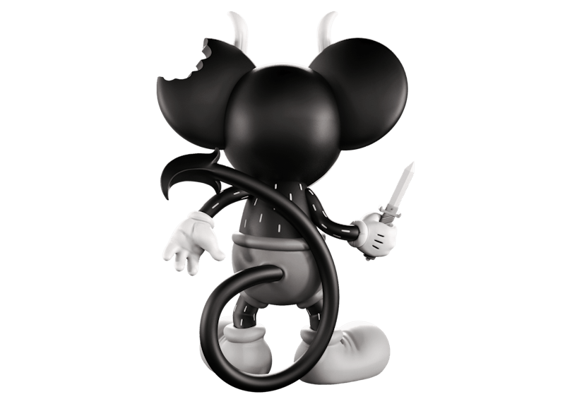 Junk Yard Mighty Jaxx Michael "Murder" Mouse Figure
