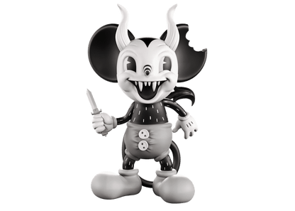 Junk Yard Mighty Jaxx Michael "Murder" Mouse Figure