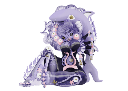 Junko Mizuno Mighty Jaxx Mermaid's Purse Figure