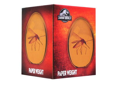 Jurassic Park Mosquito In Amber Resin Paper Weight