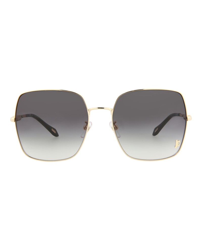 Just Cavalli Aviator-Frame Metal Sunglasses Gold Gold Smoke (SJC031K-60-0349)