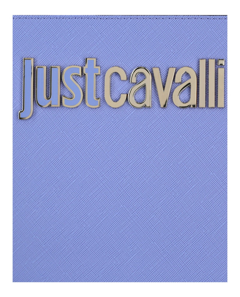 Just Cavalli Logo Shoulder Bag Violet