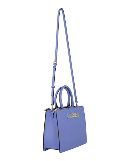 Just Cavalli Logo Shoulder Bag Violet