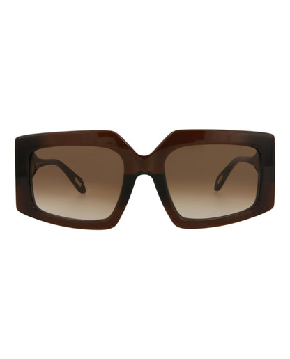 Just Cavalli Square-Frame Acetate Sunglasses Brown Brown Brown (SJC020K-54-0AAK)