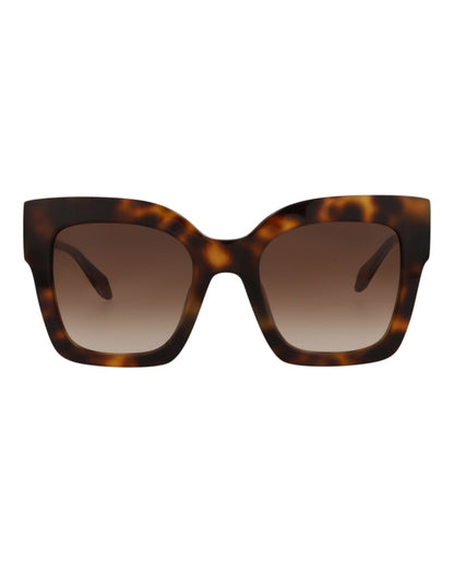 Just Cavalli Square-Frame Acetate Sunglasses Havana Havana Brown (SJC019V-52-0U62)