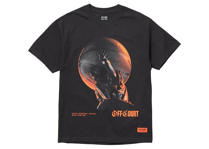 Just Don Off Court T-Shirt Black
