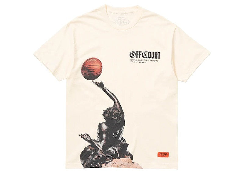 Just Don Off Court T-Shirt Cream