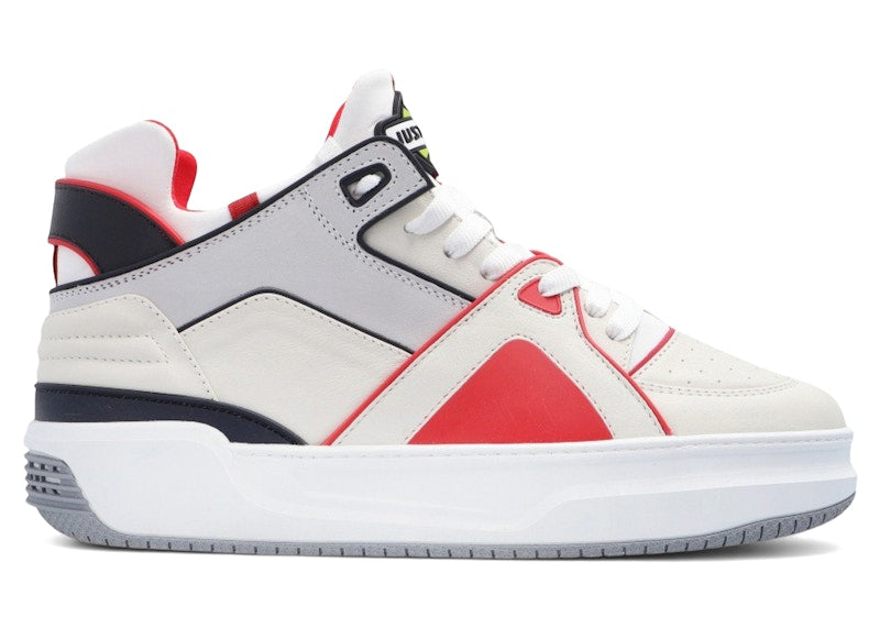 Just Don Tennis Courtside Mid Beige Red Grey