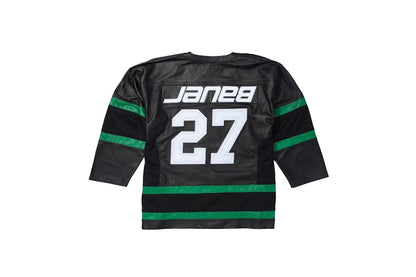 Just Don x BauerX Premium Leather Hockey Jersey Black/Green