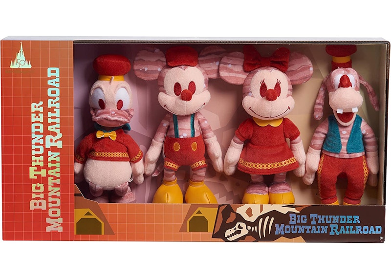 Just Play Walt Disney World 50th Anniversary Big Thunder Mountain Amazon Exclusive Collectors Plush Set