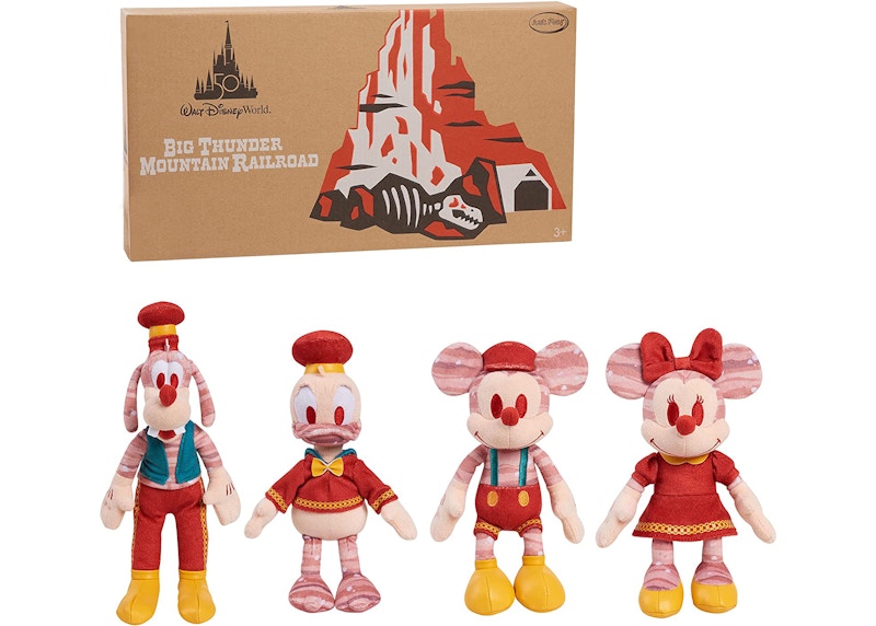 Just Play Walt Disney World 50th Anniversary Big Thunder Mountain Amazon Exclusive Collectors Plush Set