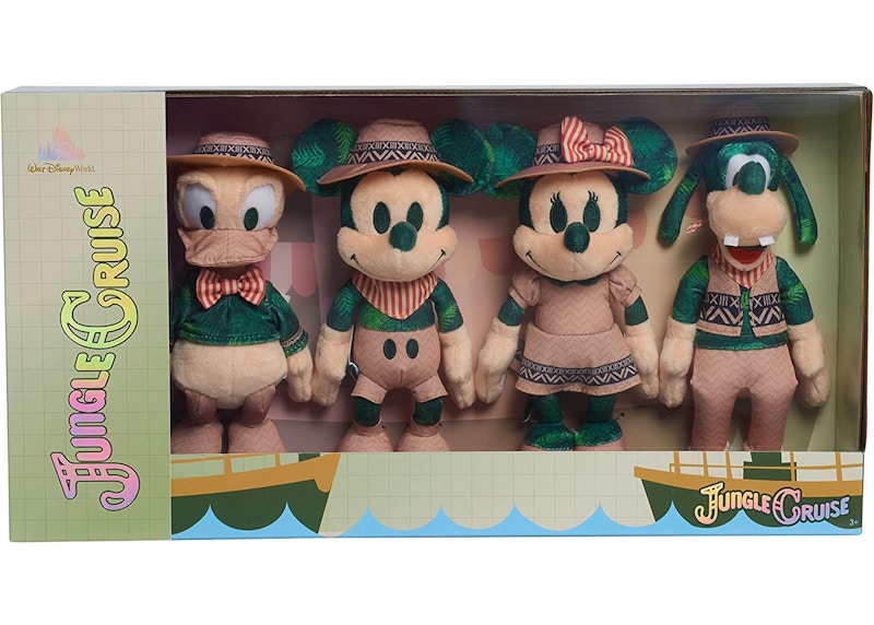Just Play Walt Disney World 50th Anniversary Jungle Cruise Amazon Exclusive Collectors Plush Set