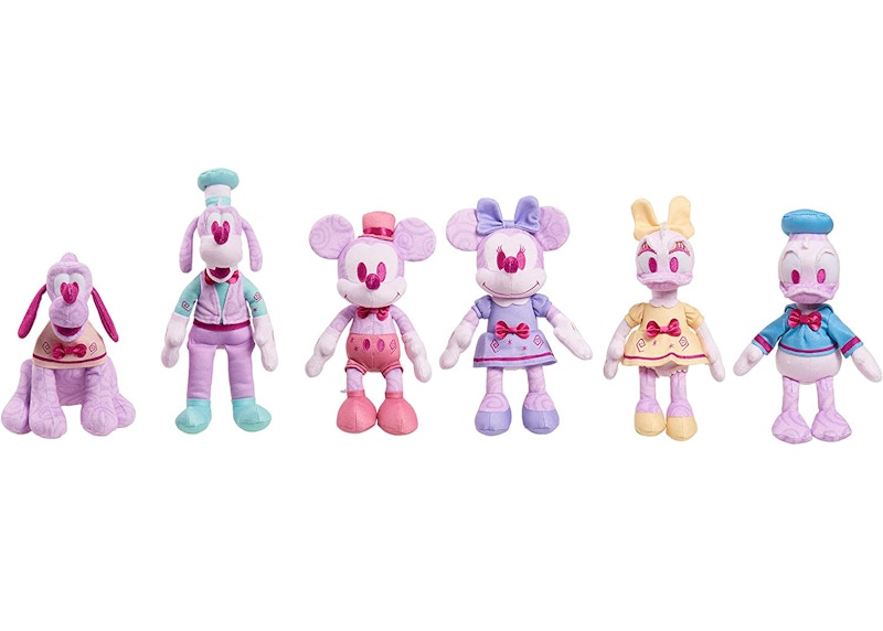 Just Play Walt Disney World 50th Anniversary Mad Tea Party Amazon Exclusive Collectors Plush Set