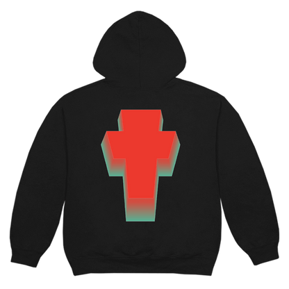 Justin Bieber Justice Cross Hoodie Black