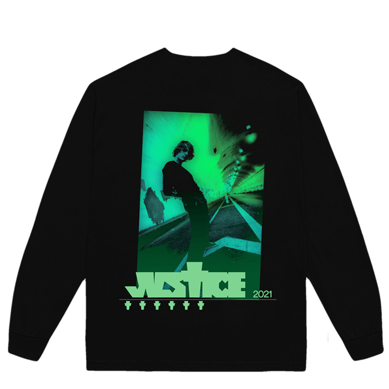 Justin Bieber Tunnel Vision L/S T-shirt Black