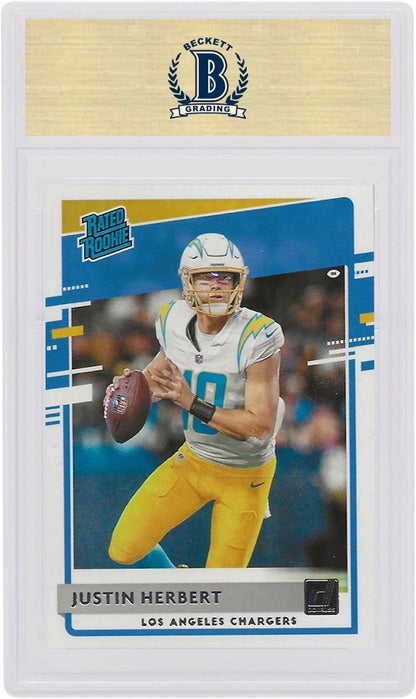 Justin Herbert 2020 Panini Donruss Rookie #303 (PSA or BGS Graded)