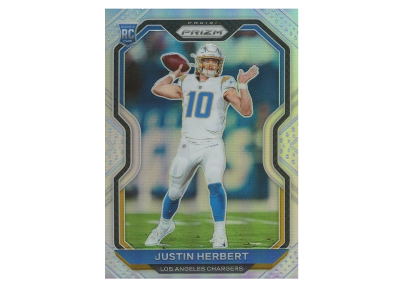 Justin Herbert 2020 Panini Prizm Rookie Silver #325 (Ungraded)