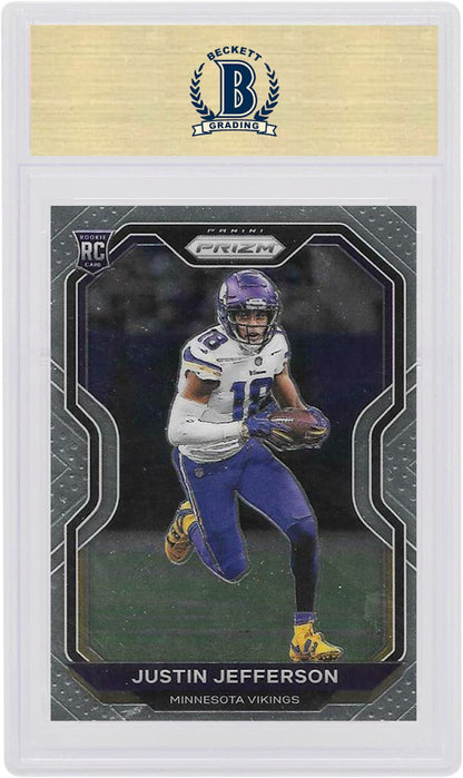 Justin Jefferson 2020 Panini Prizm Rookie #398 (PSA or BGS Graded)
