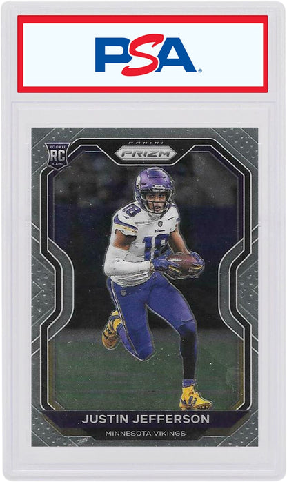 Justin Jefferson 2020 Panini Prizm Rookie #398 (PSA or BGS Graded)