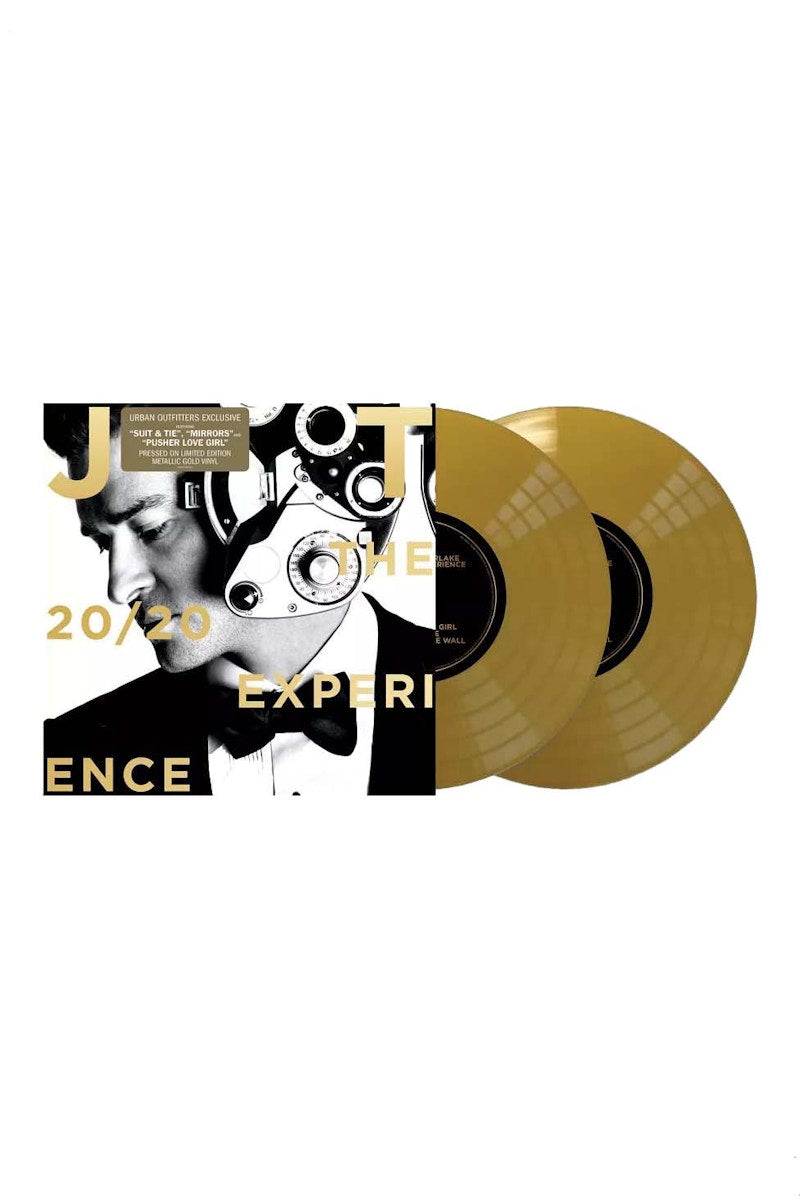 Justin Timberlake The 20/20 Experience Urban Outfitters Exclusive 2XLP Vinyl (LE 3000) Metallic Gold