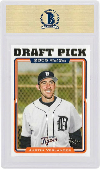 Justin Verlander 2005 Topps Draft Pick #677 (PSA or BGS Graded)