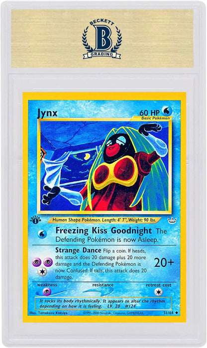 Jynx 2001 Pokemon TCG Neo Revelation 1st Edition #31/64 (PSA or BGS Graded)