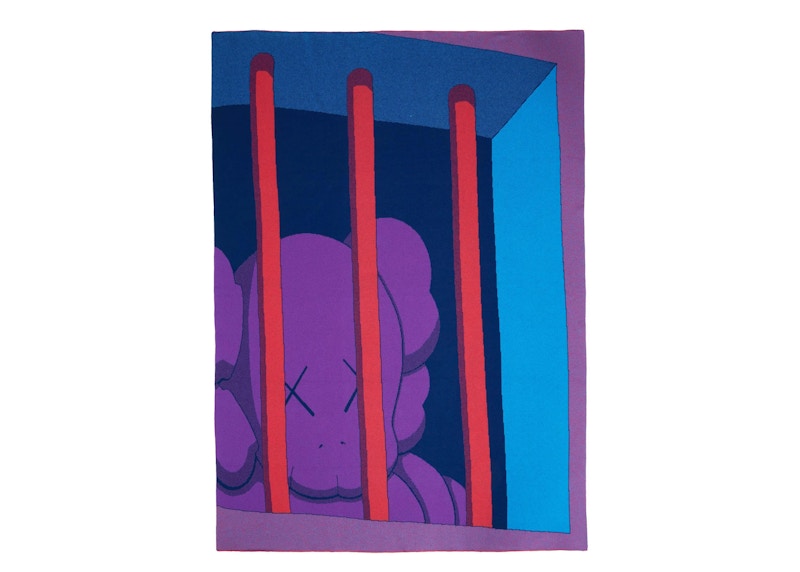 KAWS 100% Cashmere Blanket 2023 Print Blanket (Signed, Edition of 85)