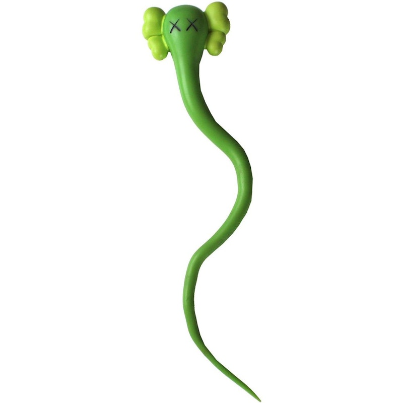 KAWS Bendy Vinyl Figure Green