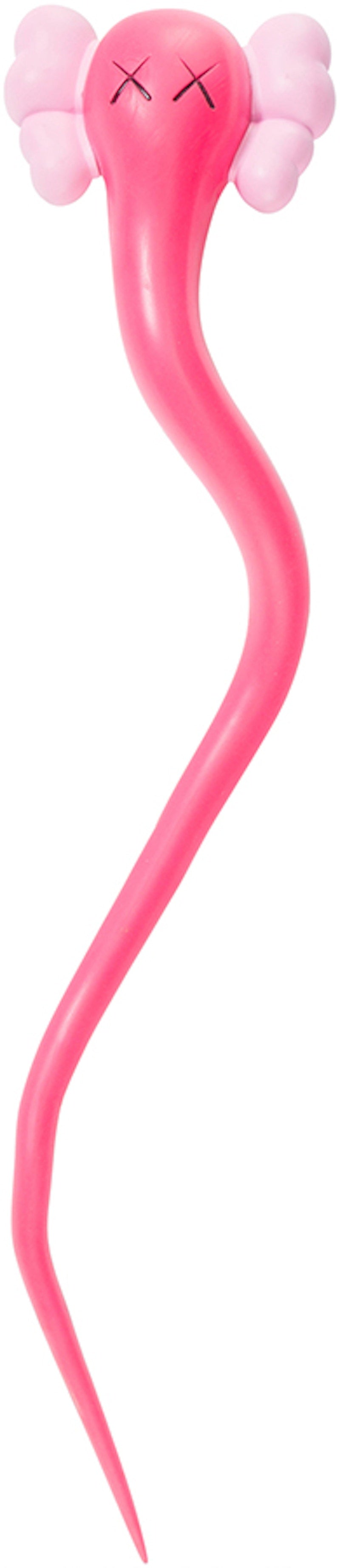 KAWS Bendy Vinyl Figure Pink