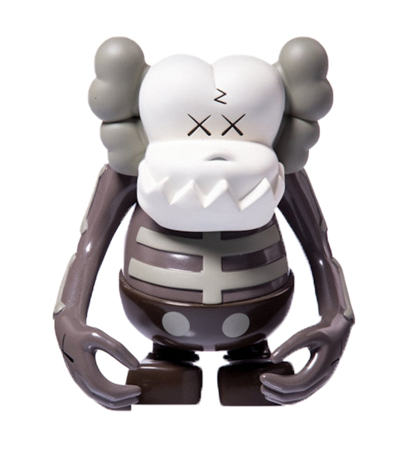 KAWS Bounty Hunter Skull Kun Vinyl Figure Brown