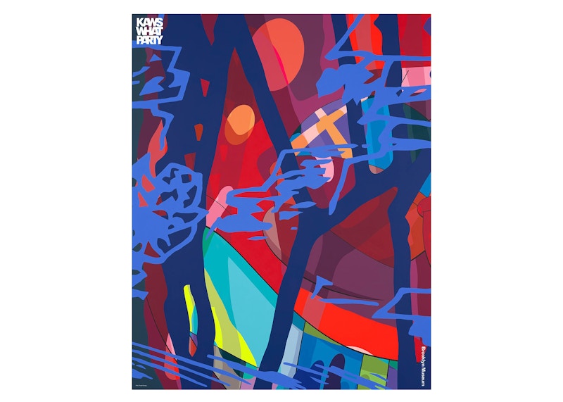 KAWS Brooklyn Museum SCORE YEARS Poster