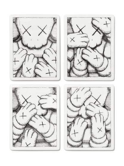 KAWS Brooklyn Museum URGE Plate Set of 4