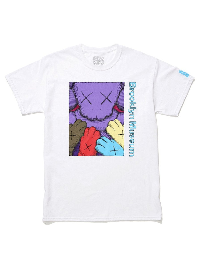 KAWS Brooklyn Museum URGE T-shirt White/Purple
