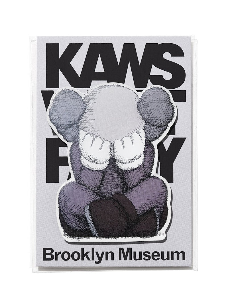 KAWS Brooklyn Museum WHAT PARTY SEPARATED Magnet Grey