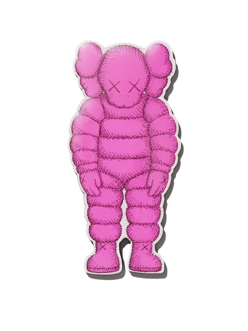 KAWS Brooklyn Museum WHAT PARTY WHAT PARTY Magnet Pink
