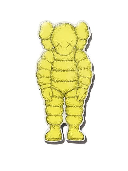 KAWS Brooklyn Museum WHAT PARTY WHAT PARTY Magnet Yellow