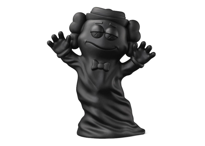 KAWS Cereal Monsters Boo Berry Figure Black