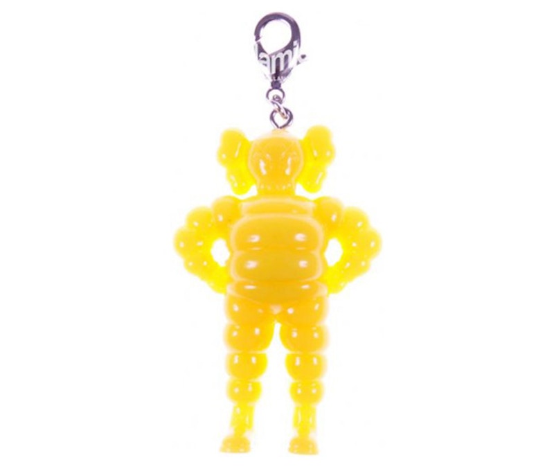KAWS Chum Keychain Yellow (2009)
