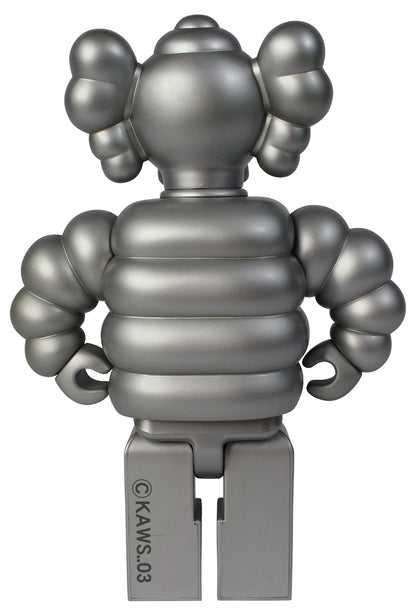 KAWS Chum Kubrick 400% Silver