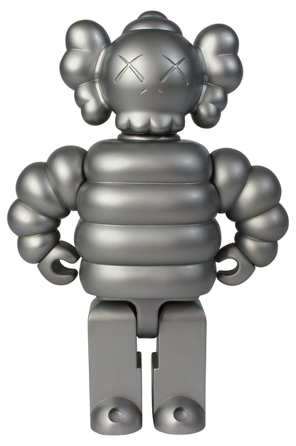 KAWS Chum Kubrick 400% Silver