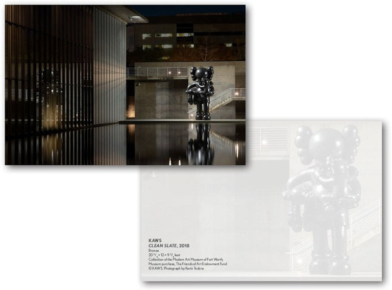 KAWS Clean Slate Post Cards (Set of 5)