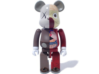 KAWS Dissected Chogokin Bearbrick 200% Grey